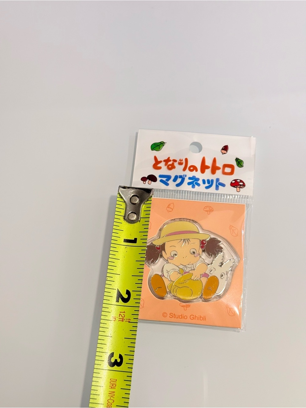 Studio Ghibli Mei & White Totoro Enamel Magnet My Neighbor Totoro Official Japan - Picture 4 of 5